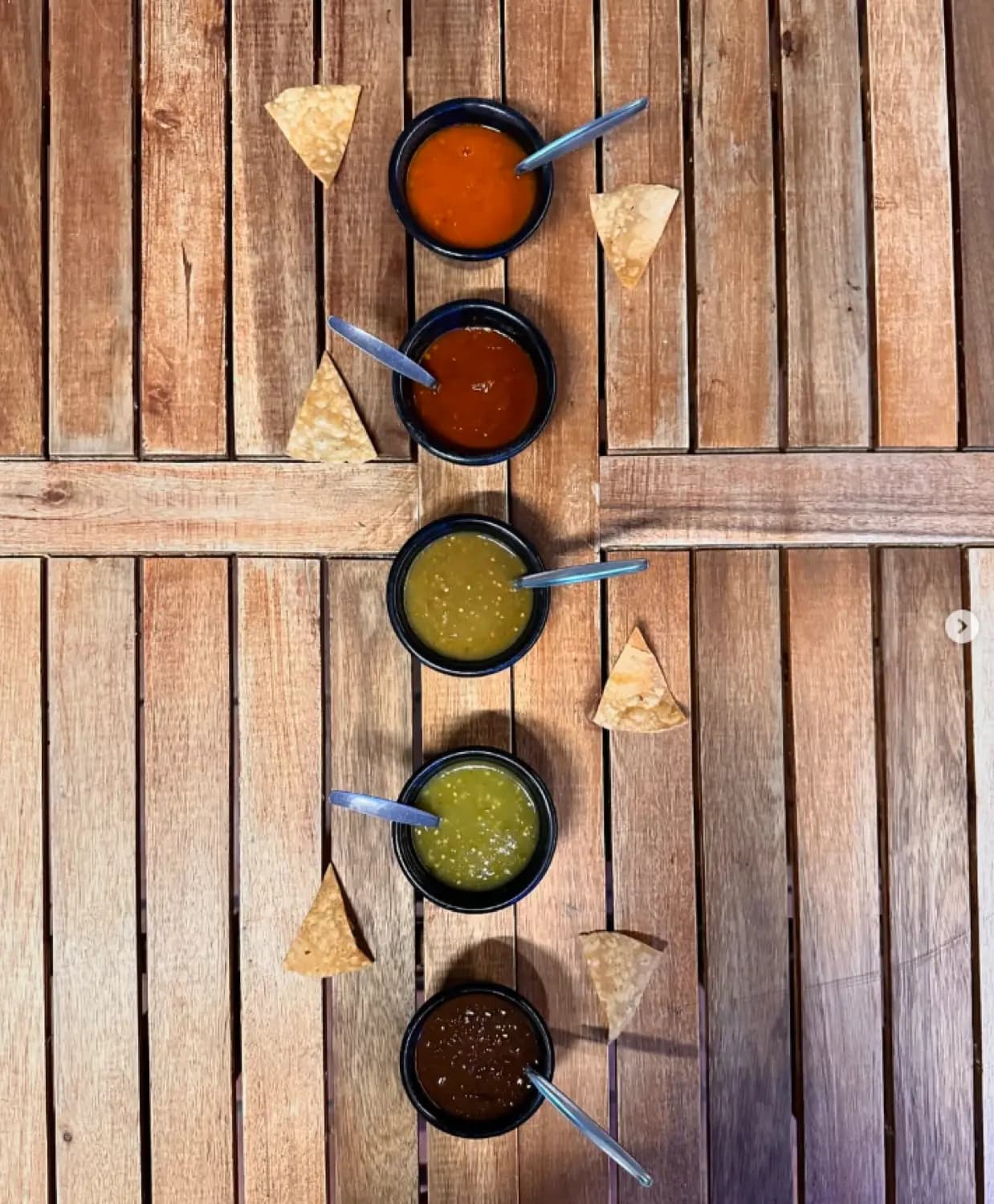 Las cinco salsas de la casa